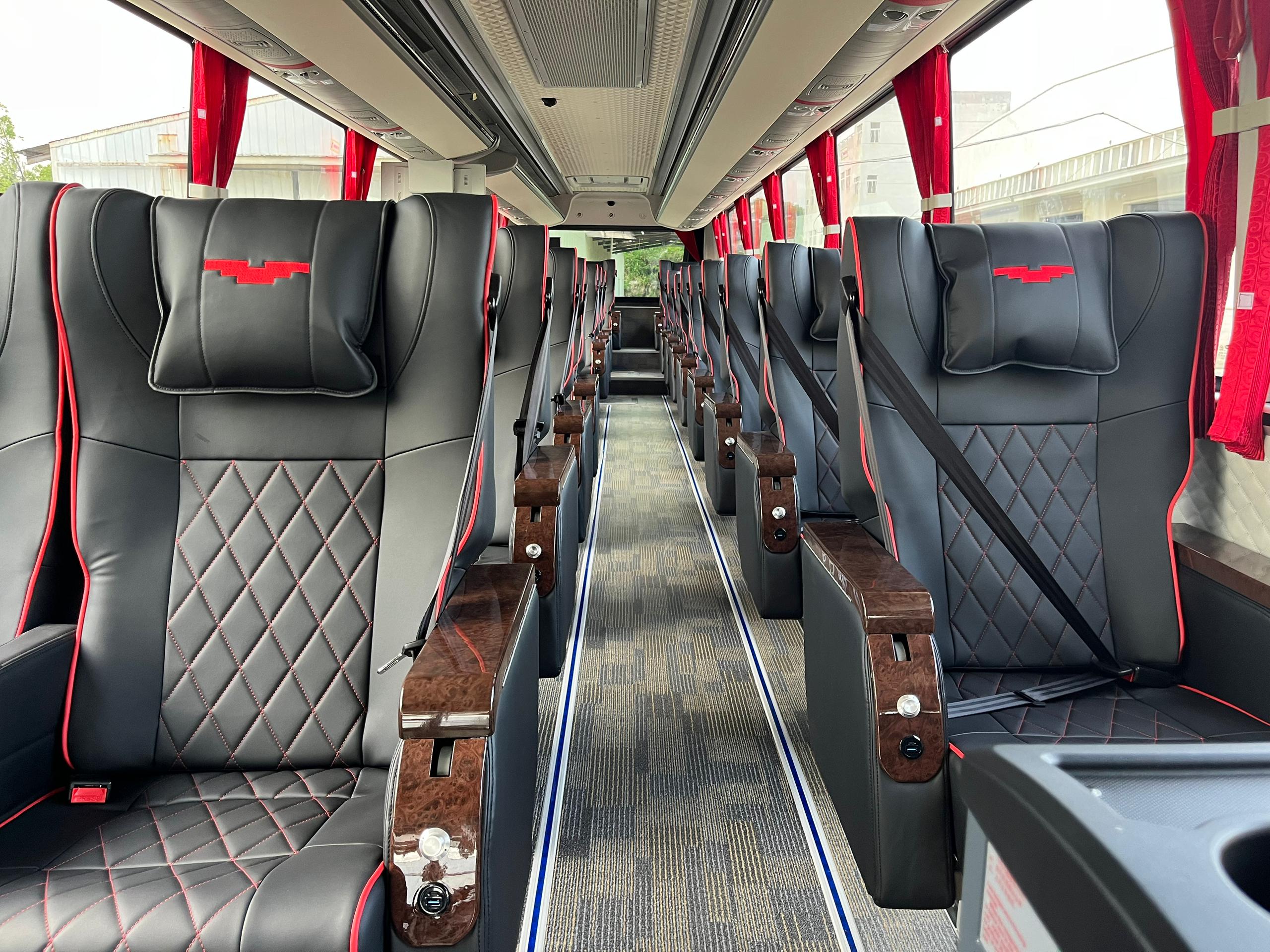 Finished coach exterior — front
