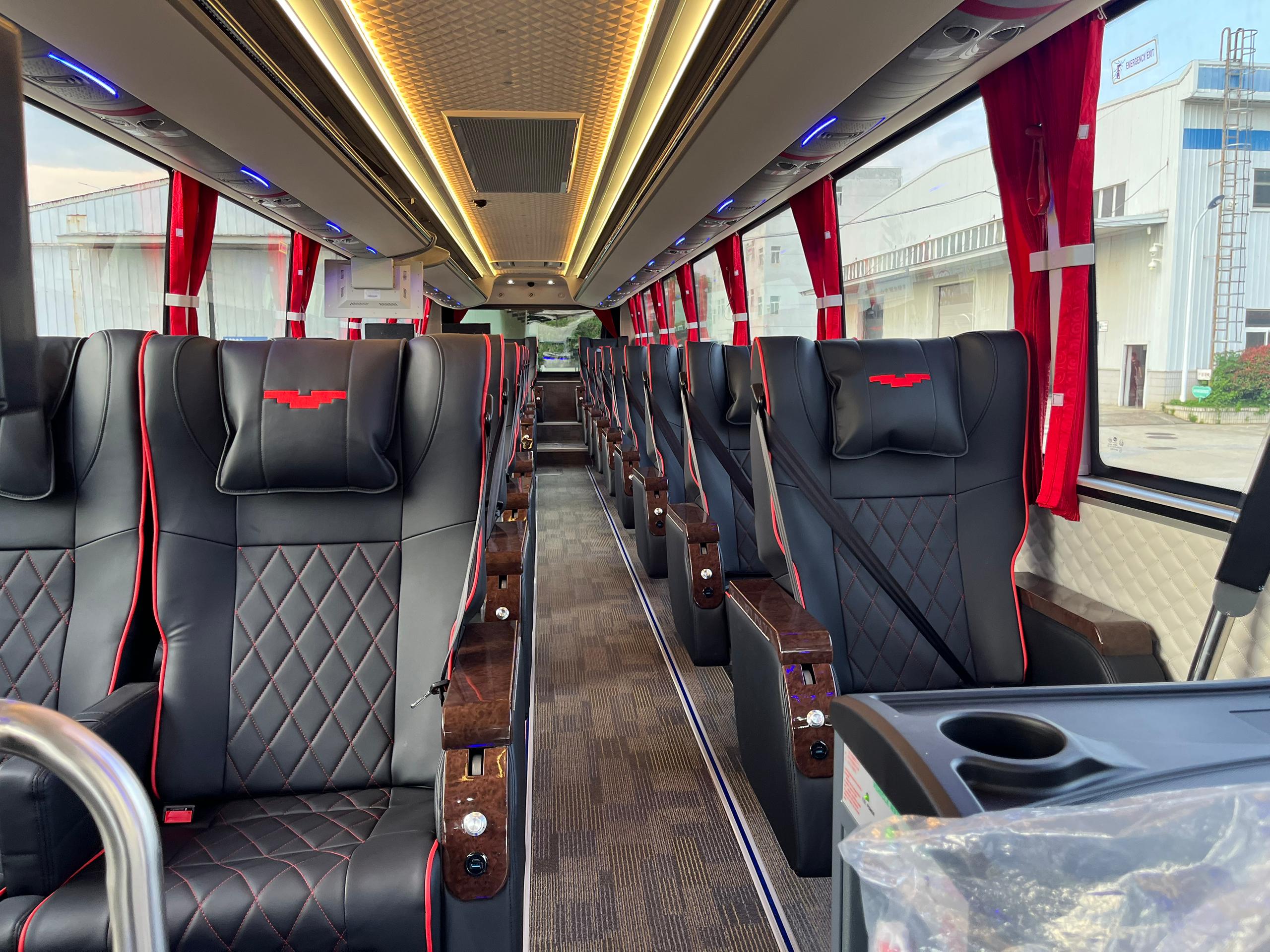 Finished coach exterior — rear