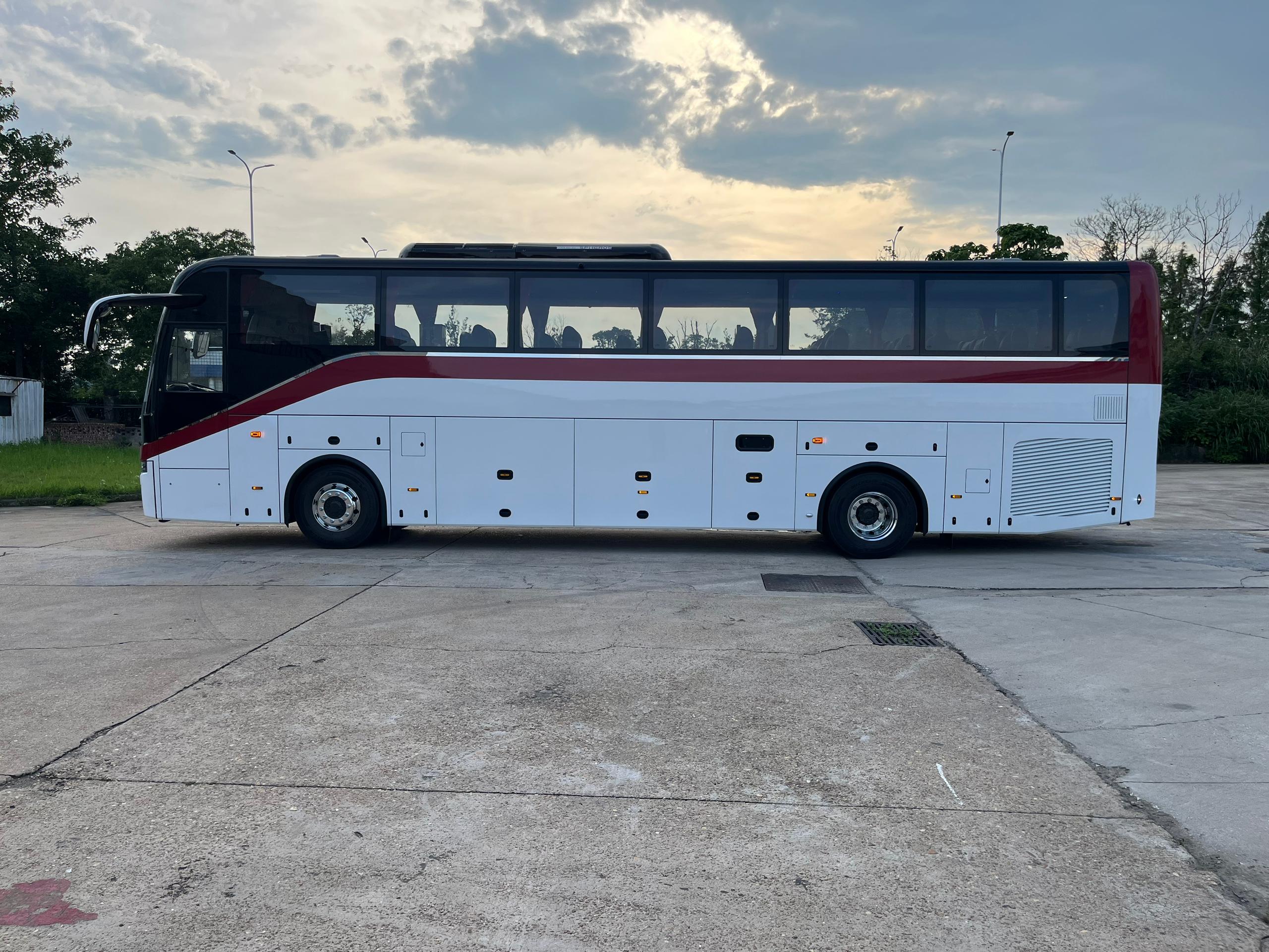 Finished coach exterior — rear